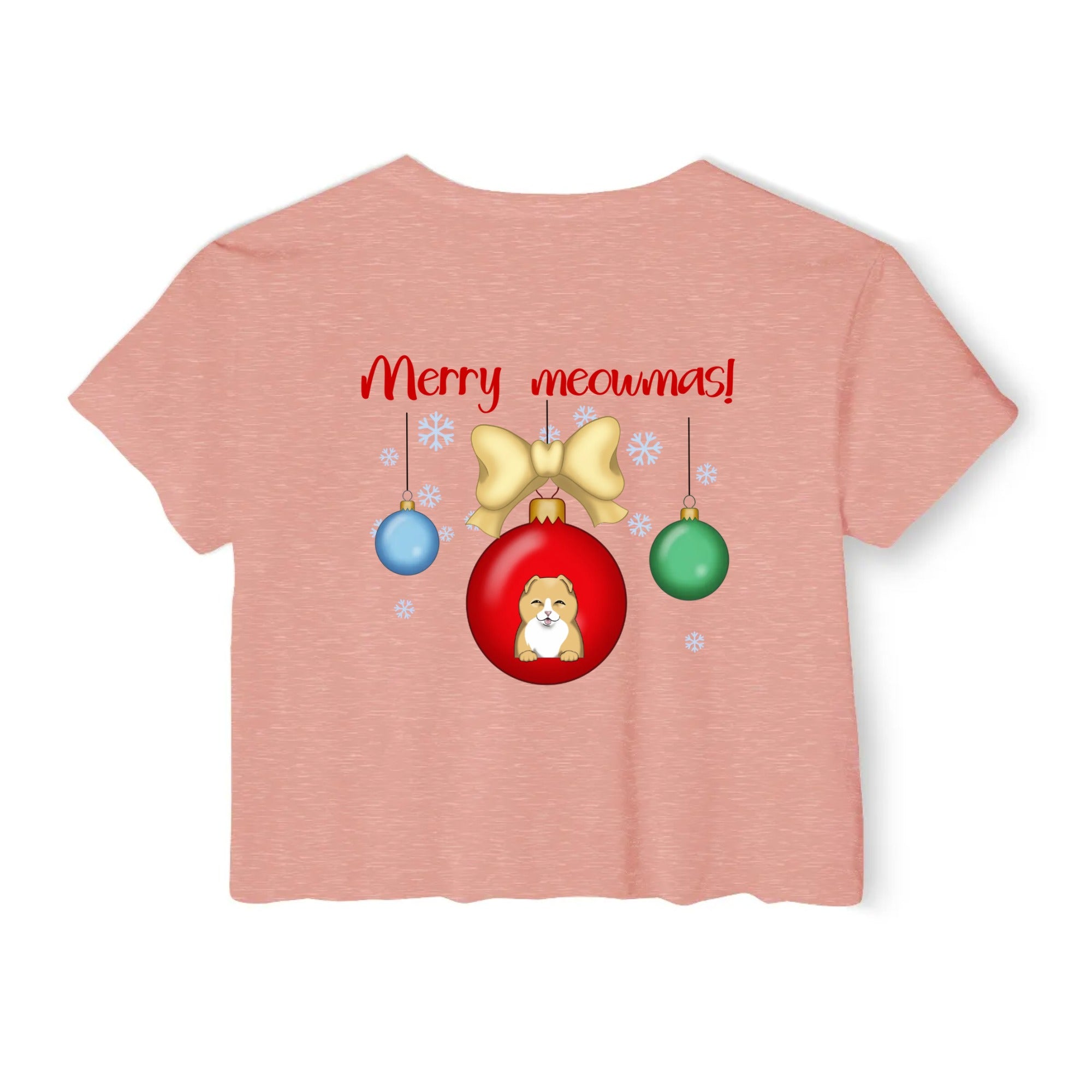 Merry Meowmas | Women's Festival Crop Top